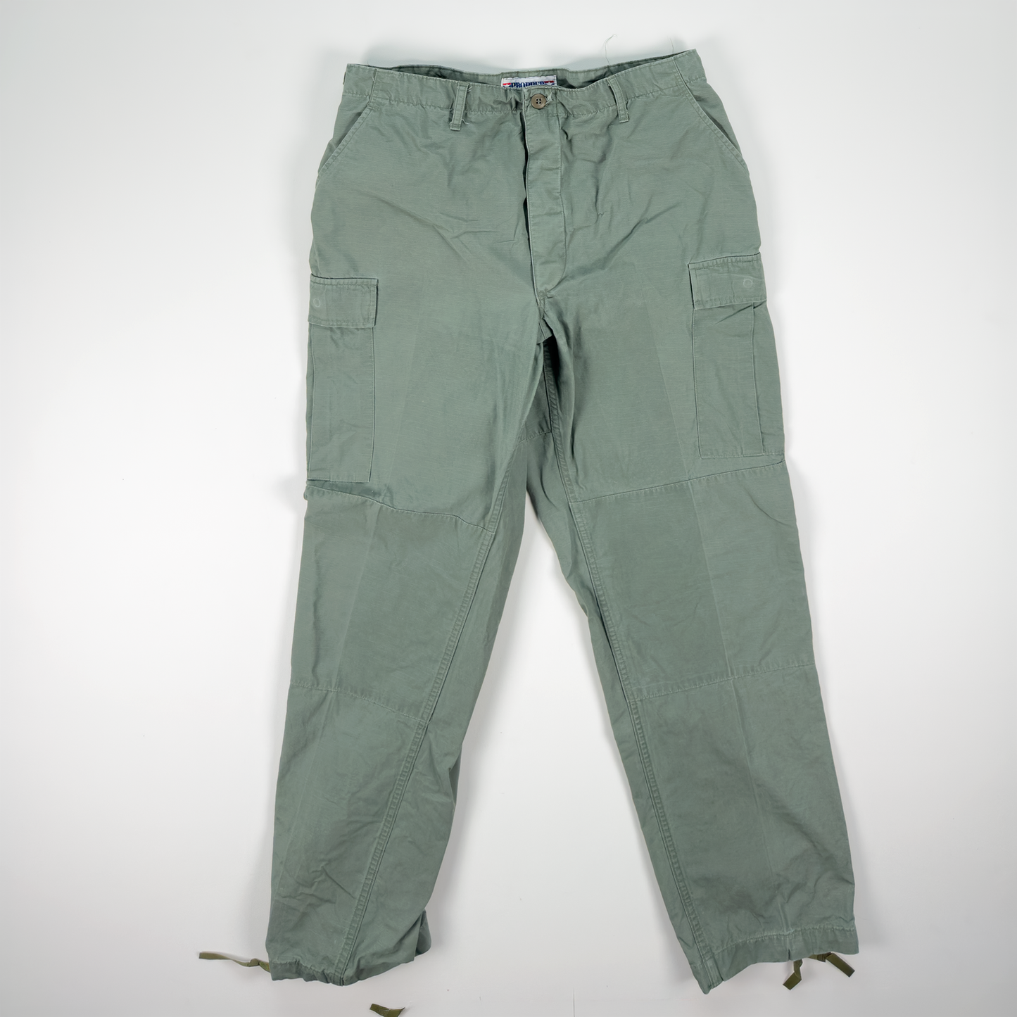 Vietnam War US Army M1967 Jungle Fatigue Trousers — Matching Set with Web Belt