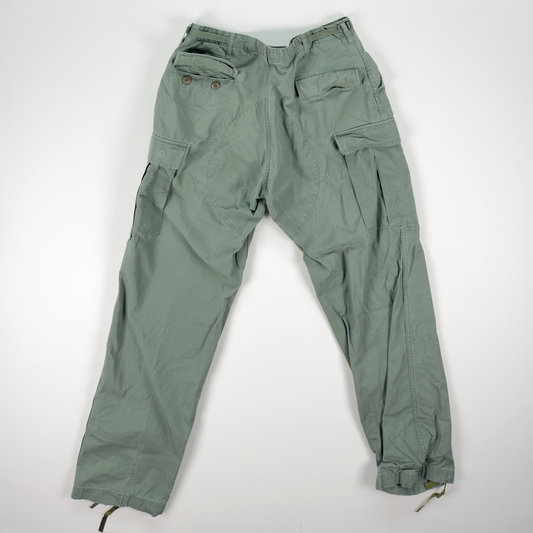 Vietnam War US Army M1967 Jungle Fatigue Trousers — Matching Set with Web Belt