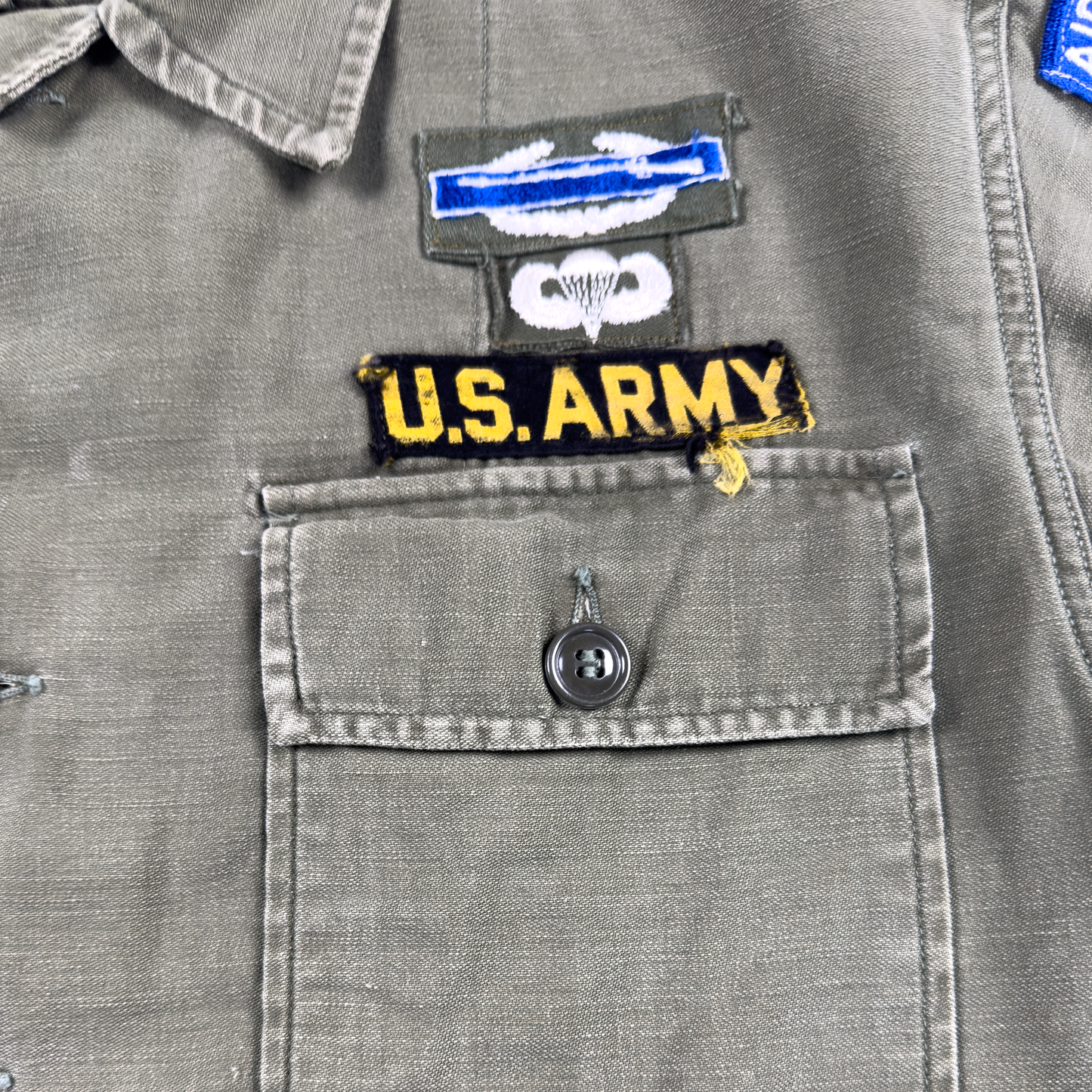 Vietnam War US Army OG-107 Utility Shirt