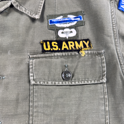 Vietnam War US Army OG-107 Utility Shirt