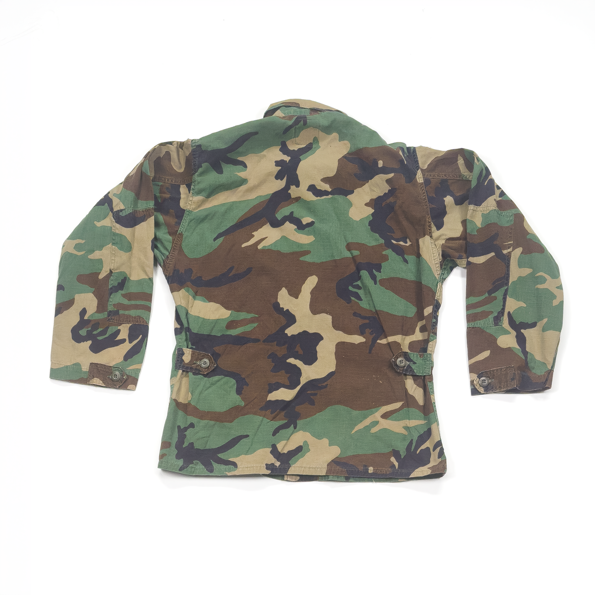 US Army Woodland BDU Coat — MASON, 50th Armored / 7th Transportation