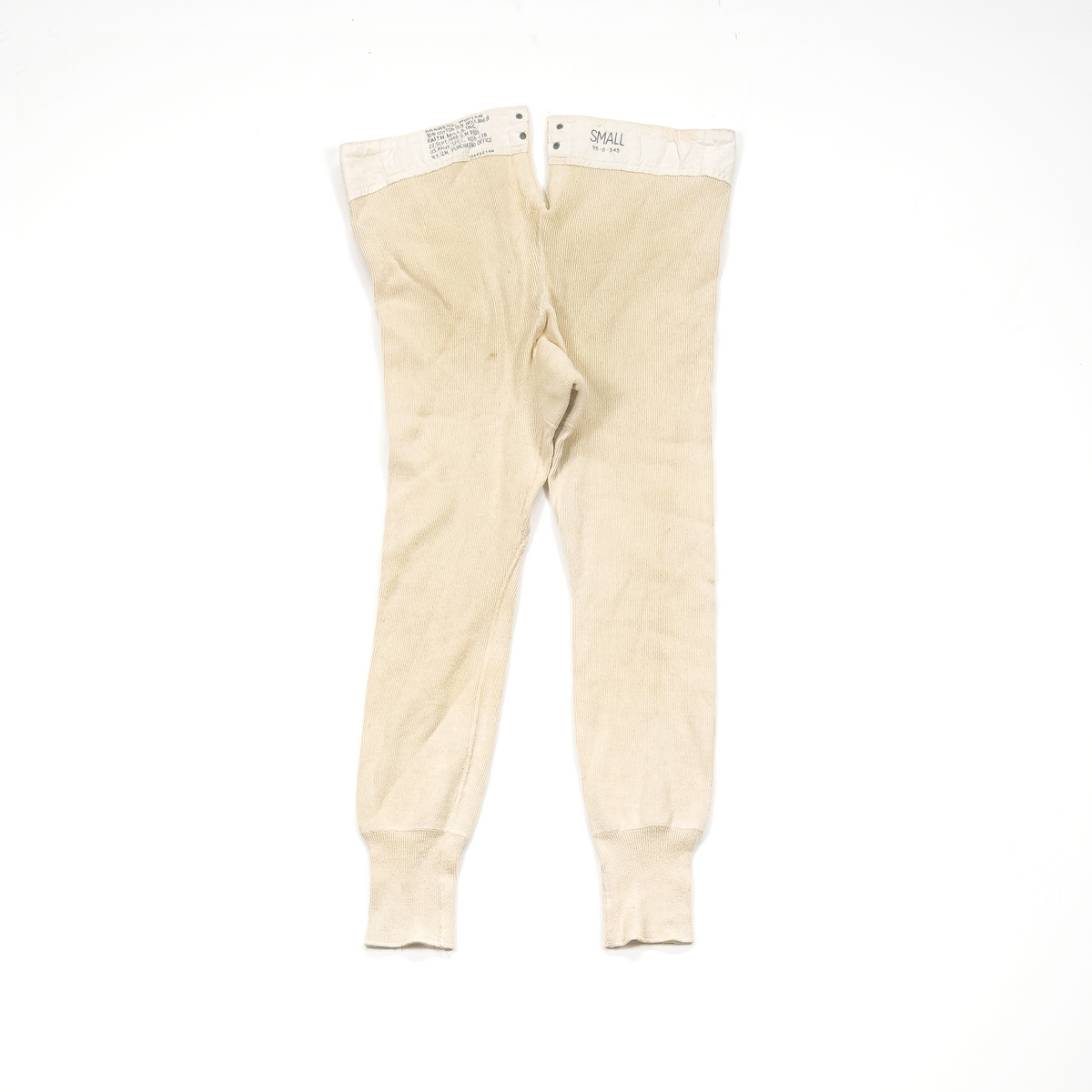 1948 US Army Winter Drawers — Faith Mills, 50/50 Cotton-Wool