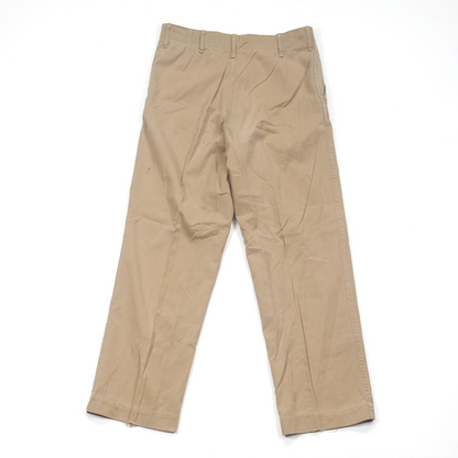 US Army Khaki Trousers — Button-Fly