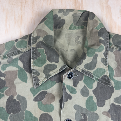 Vintage Duck Hunter Camo Shirt Jacket