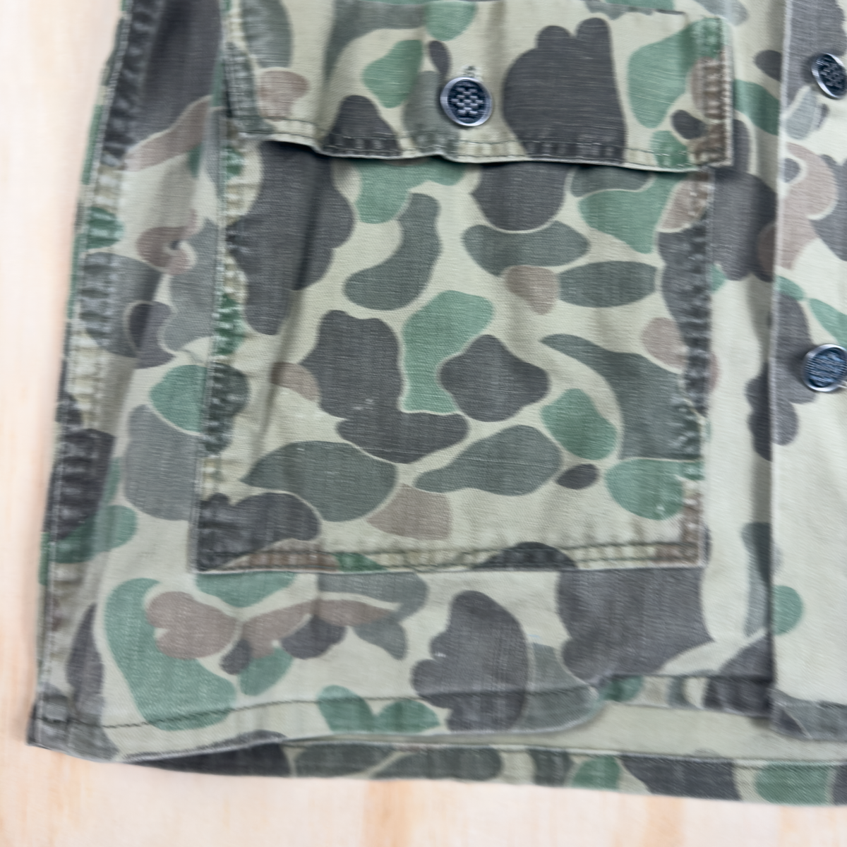 Vintage Duck Hunter Camo Shirt Jacket