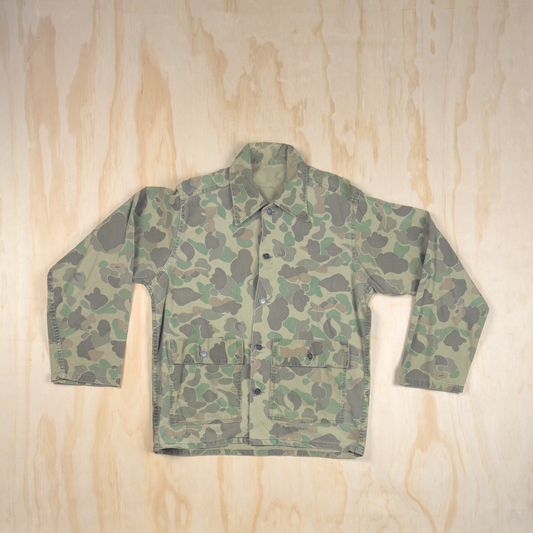 Vintage Duck Hunter Camo Shirt Jacket