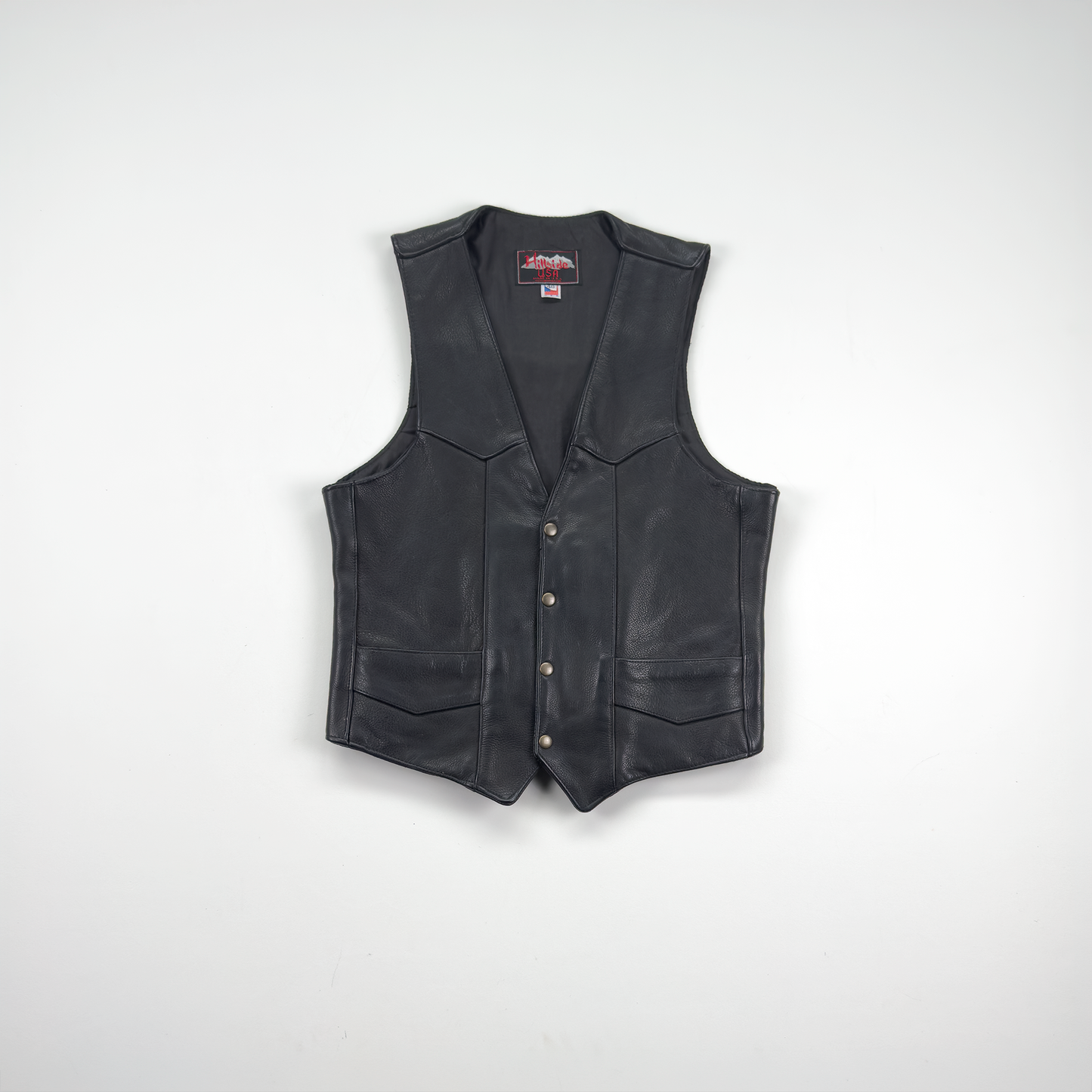 Hillside Leather Motorcycle Vest