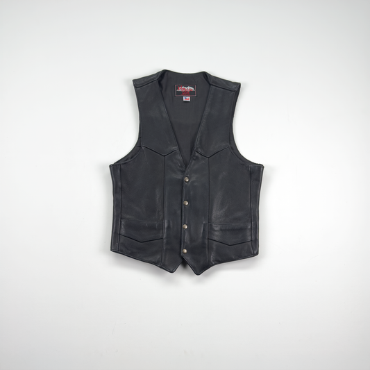 Hillside Leather Motorcycle Vest