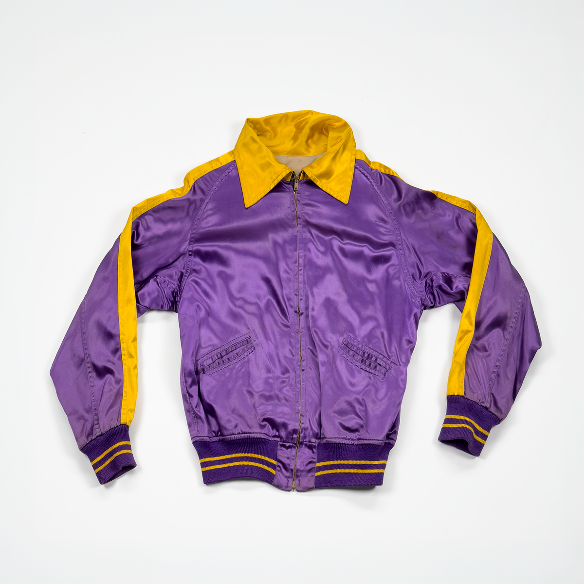 1940s Satin Dodge City Kansas Jacket
