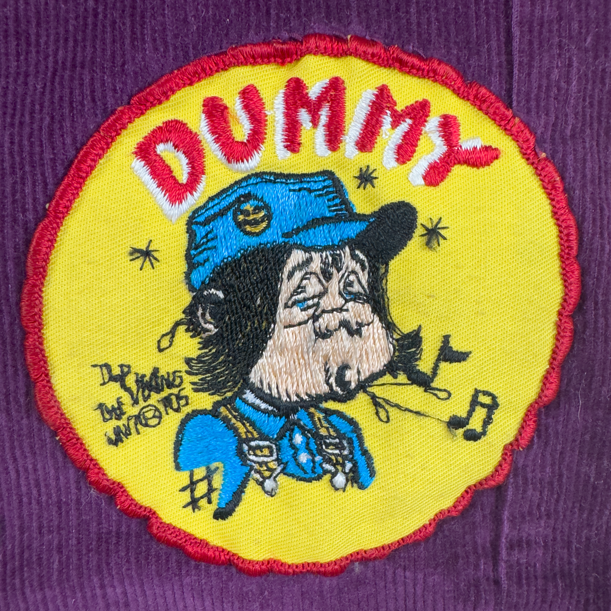 1970s Corduroy CB Radio Patch Vest