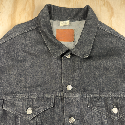 Marlboro Wild West Black Denim Trucker Jacket
