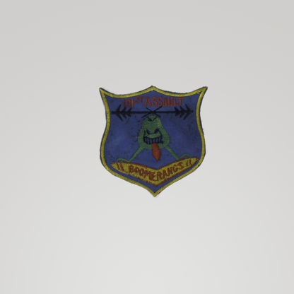 Vietnam Theater-Made Patch — 191st Assault Helicopter 'Boomerangs'