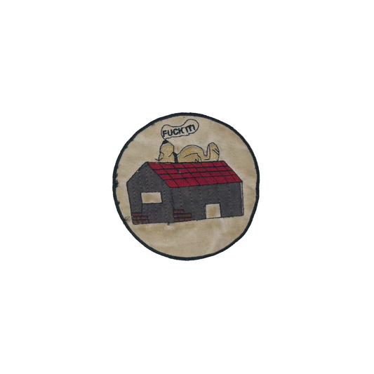 Vietnam War Snoopy 'Fuck It' Flight Jacket Patch
