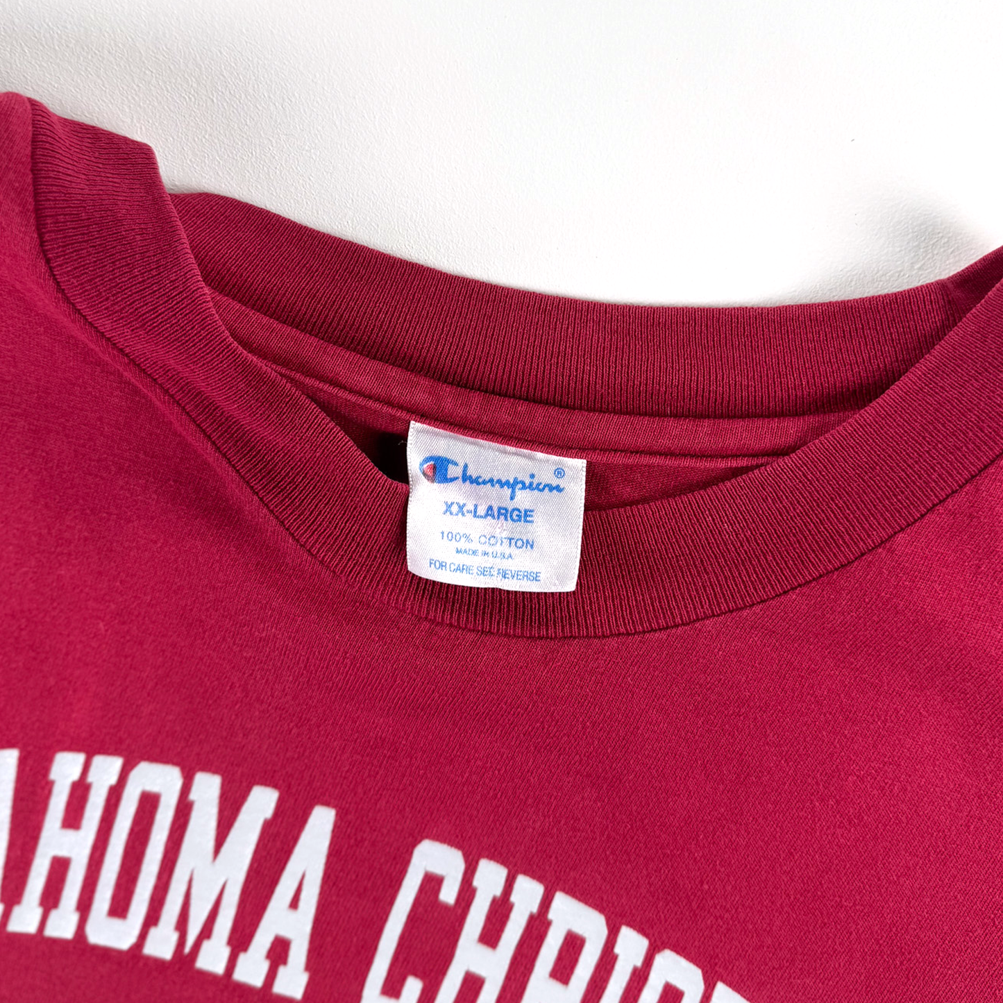 1990s Champion Oklahoma Christian Track & Field Tee