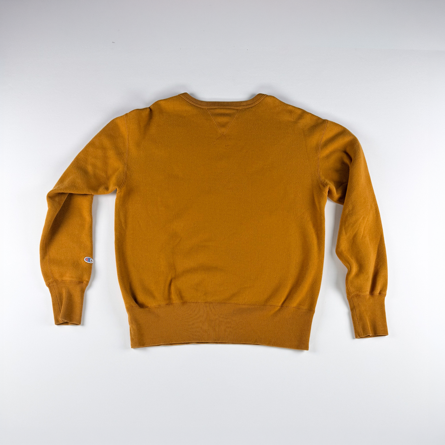 1960s–70s Champion Grandview High School Crewneck — Mustard