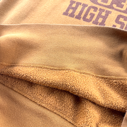 1960s–70s Champion Grandview High School Crewneck — Mustard