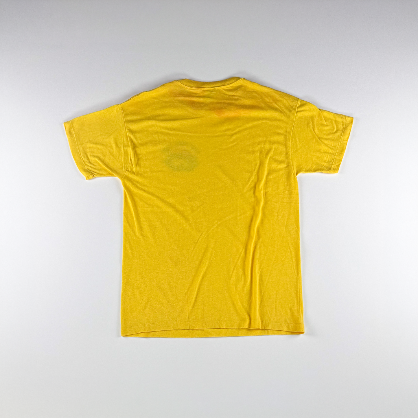 1970s–80s Camp Wood Haven Tee — Yellow, Made in USA