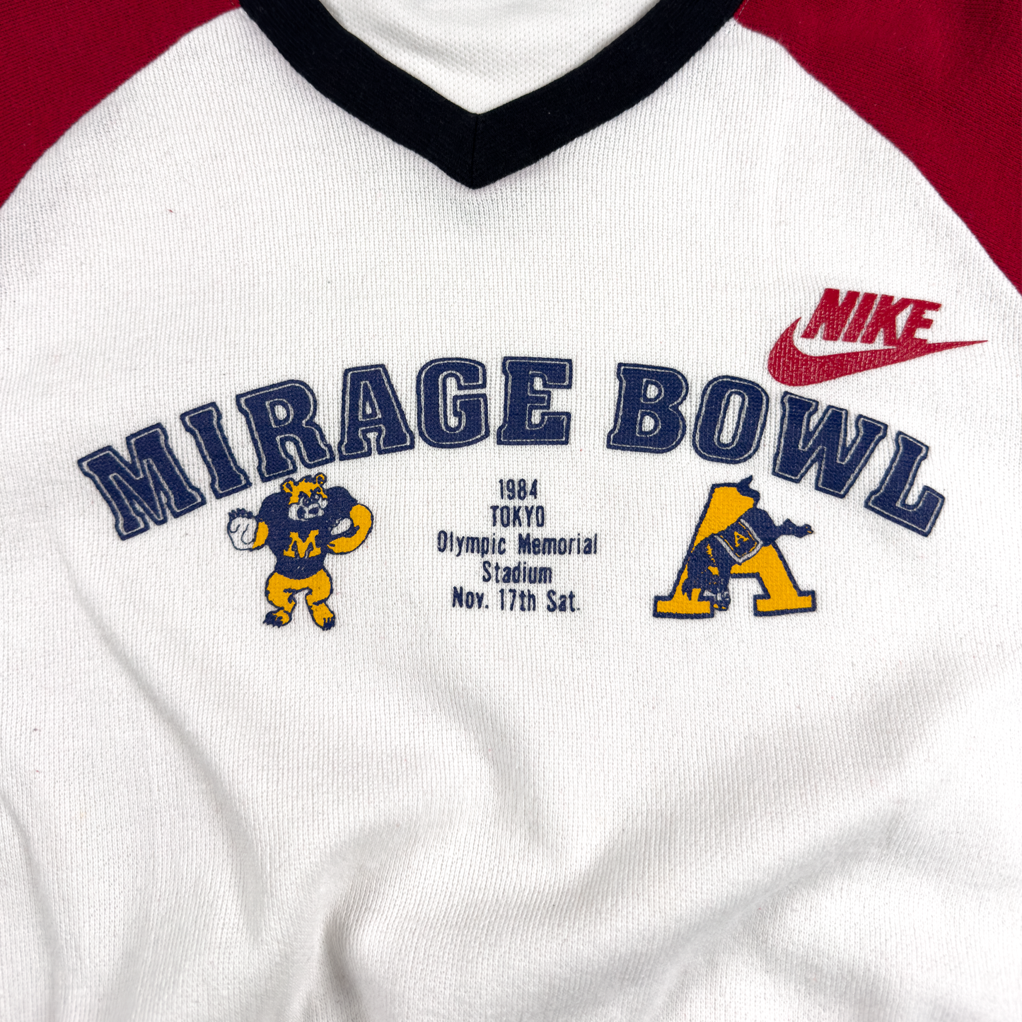 1984 Nike Mirage Bowl Sweatshirt — Made in Japan