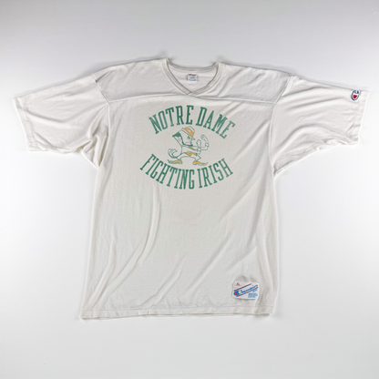 1980s–90s Champion Notre Dame Football Jersey — White