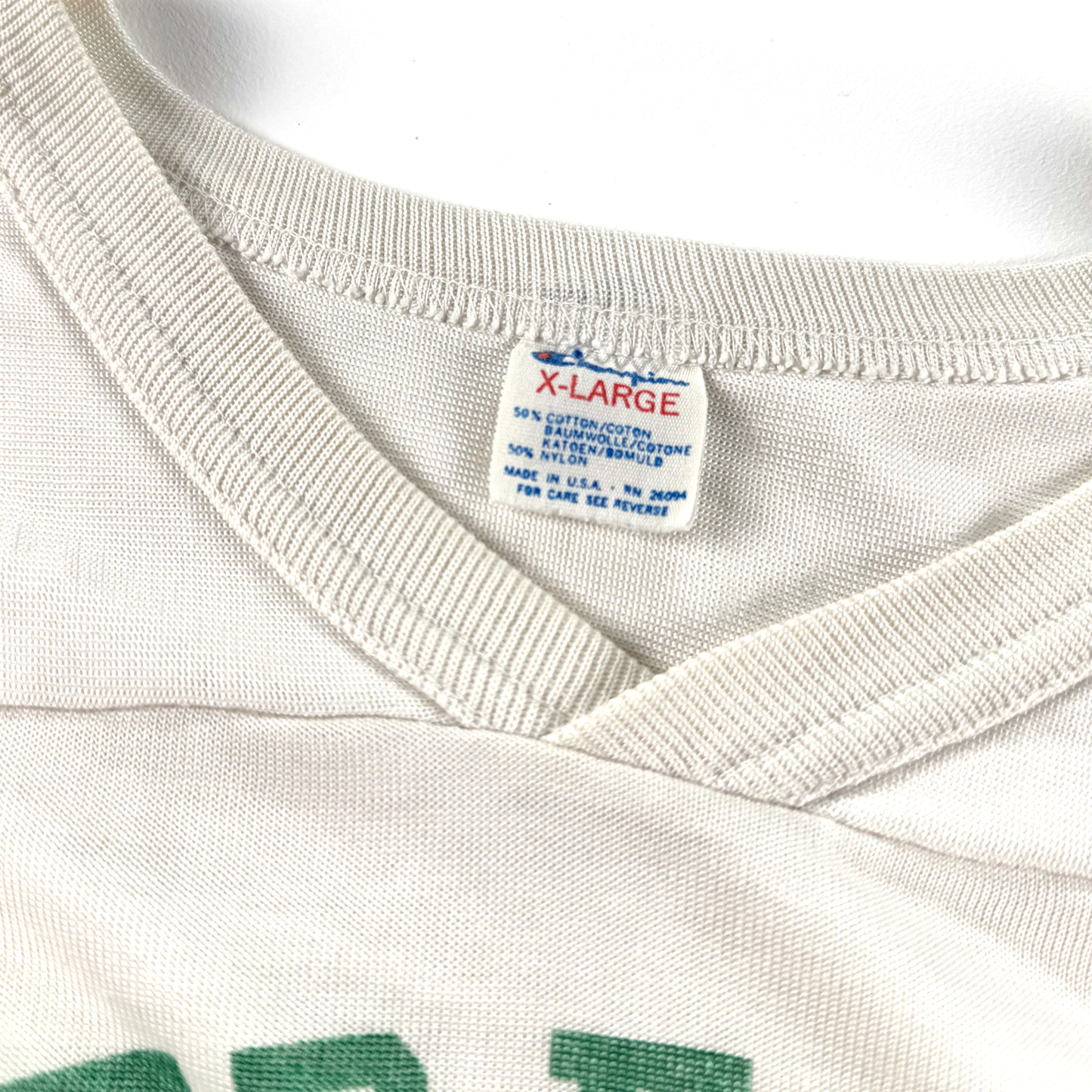 1980s–90s Champion Notre Dame Football Jersey — White