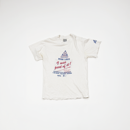 Vintage Race Participation Tee — White