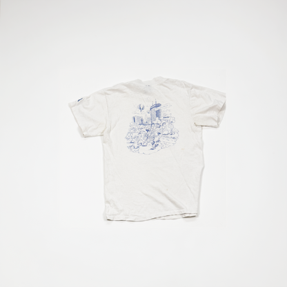 Vintage Race Participation Tee — White