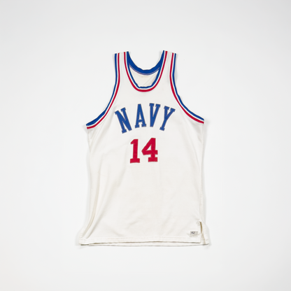 Vintage 1970s US Navy Basketball Jersey