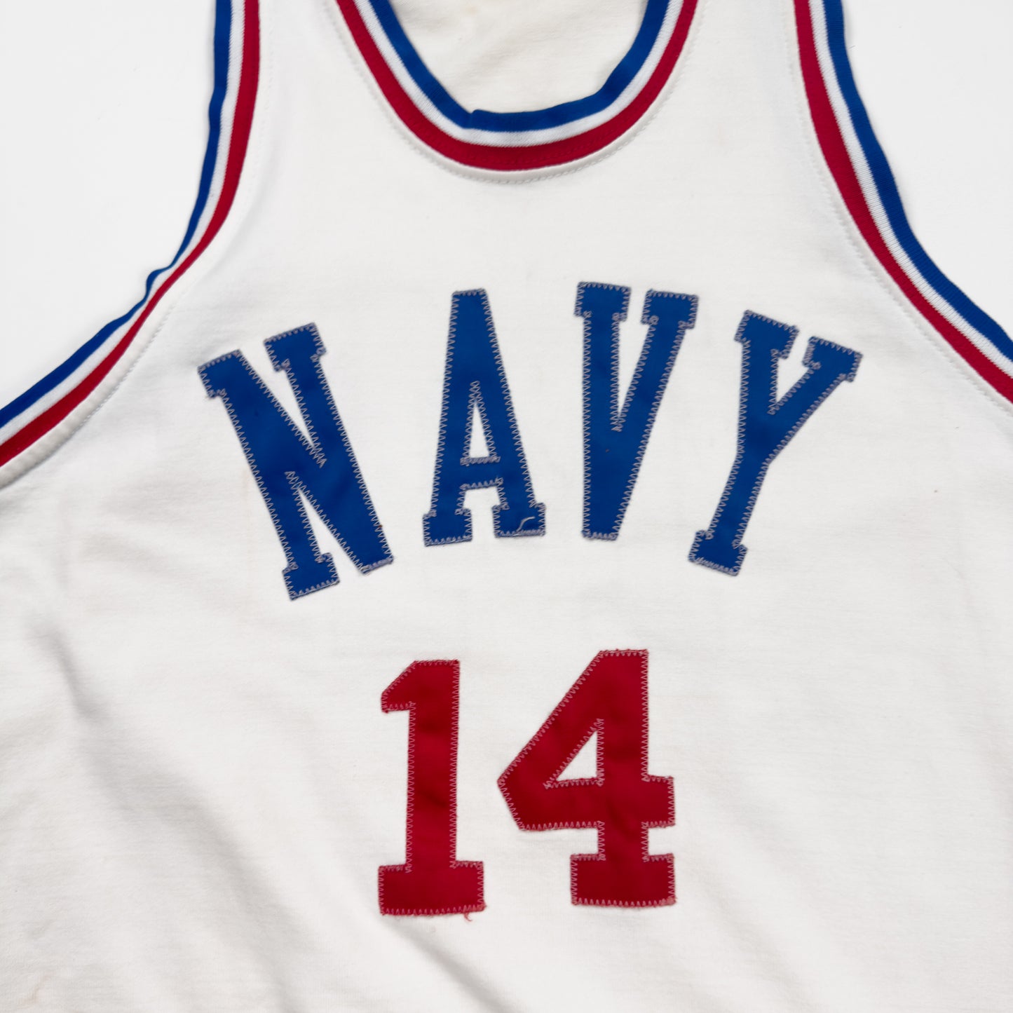 Vintage 1970s US Navy Basketball Jersey