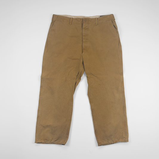 1950s Duck Canvas Hunting Pants — Button Fly