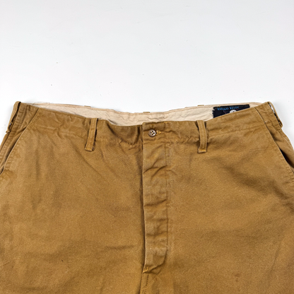 1950s Duck Canvas Hunting Pants — Button Fly