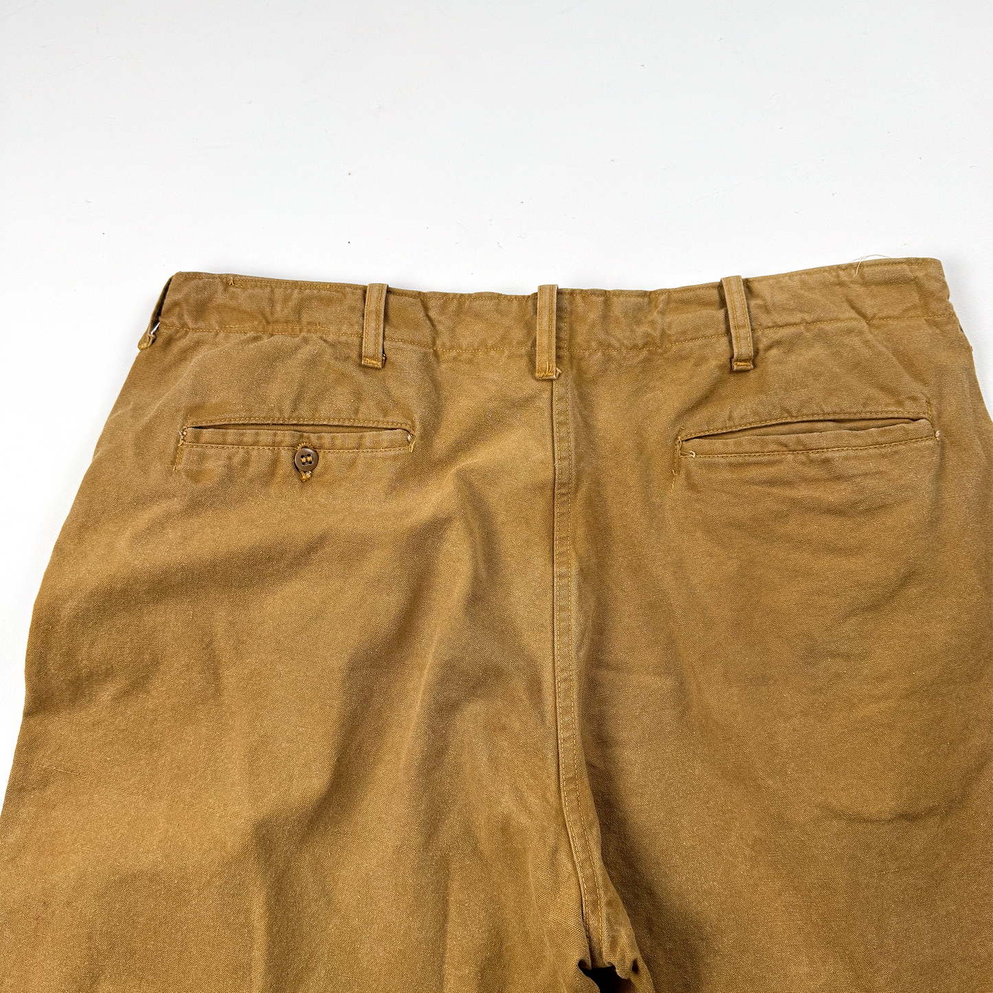 1950s Duck Canvas Hunting Pants — Button Fly