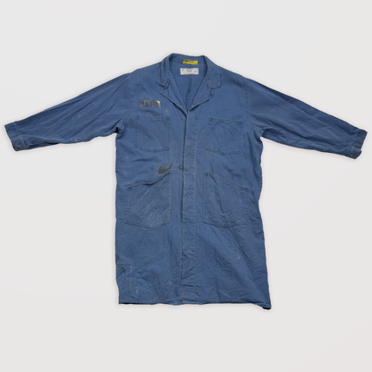 1950s Universal Overall HBT Herringbone Shop Coat