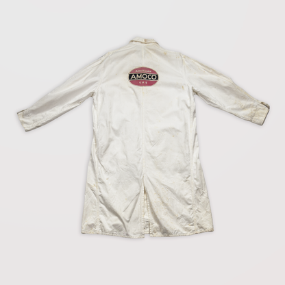 1950s Amoco Canvas Service Station Overcoat