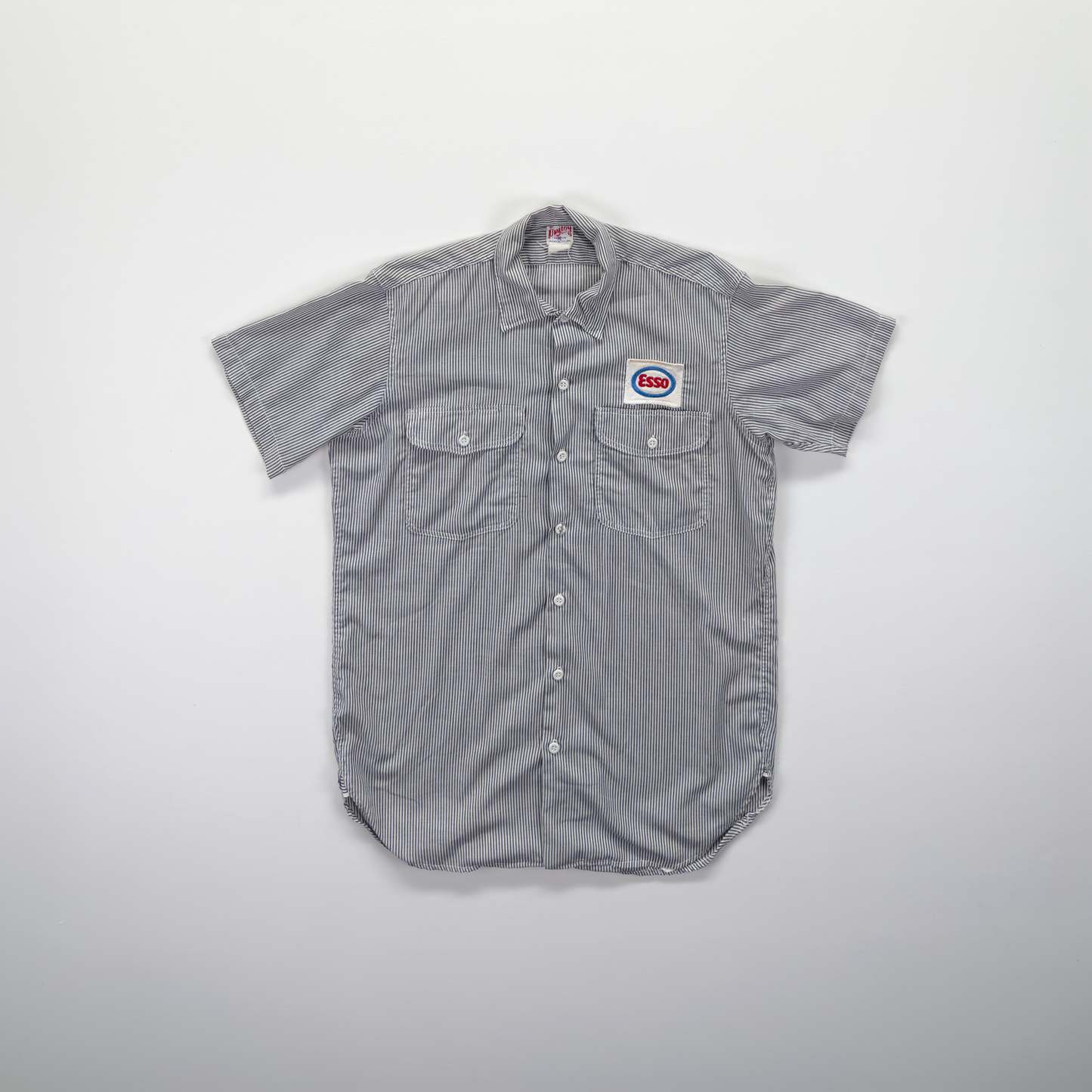 1950s–60s Unitog × Esso Service Station Uniform — Complete Set with Bowtie