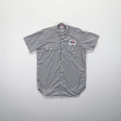 1950s–60s Unitog × Esso Service Station Uniform — Complete Set with Bowtie