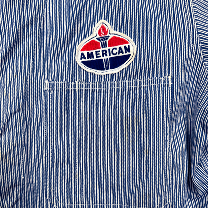 1950s–60s American Oil × Lion Uniform Co. Gas Station Coveralls