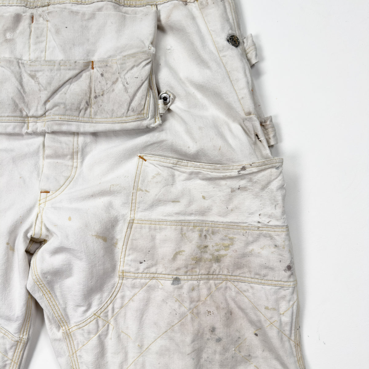 1950s Pay Day Buckle-Back Denim Overalls