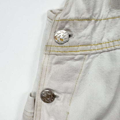 1950s Pay Day Buckle-Back Denim Overalls