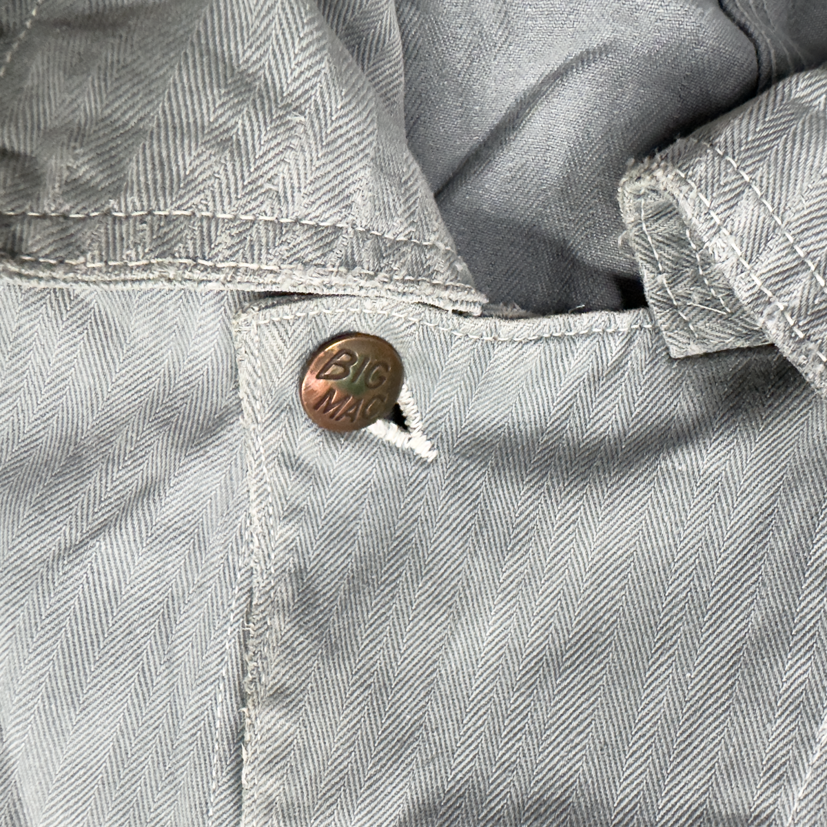 Big Mac 1950s Distressed HBT Coveralls