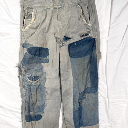 Big Mac 1950s Distressed HBT Coveralls